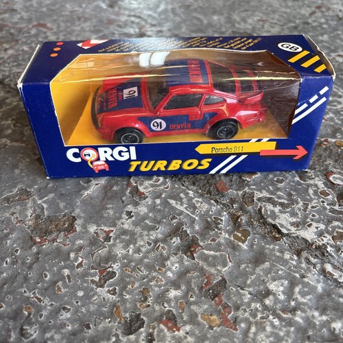 1980s vintage corgi - vintage, turbos