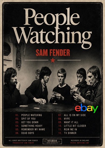 Sam fender people watching - fender, a3