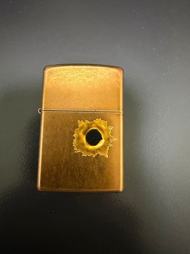 Zippo bullet hole - bullet, (2014