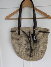 Straw Tote Bag. New.