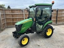 John Deere 2026R Compact Tractor Full Cab