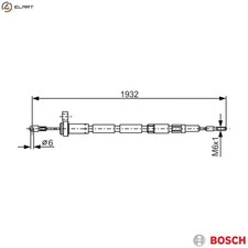 CABLE PULL PARKING BRAKE 1 987