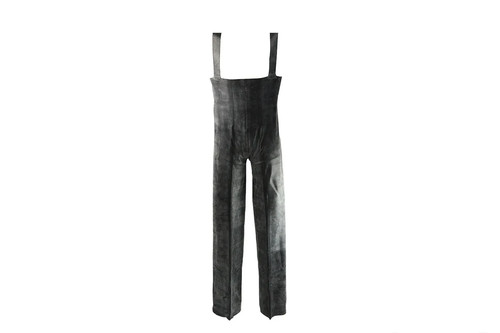 Latex suit flared - latex, trousers