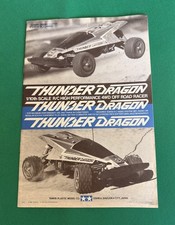 Vintage Tamiya Thunder Dragon Manual 58073. 