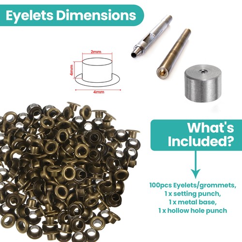 2mm eyelet setter - 2mm,