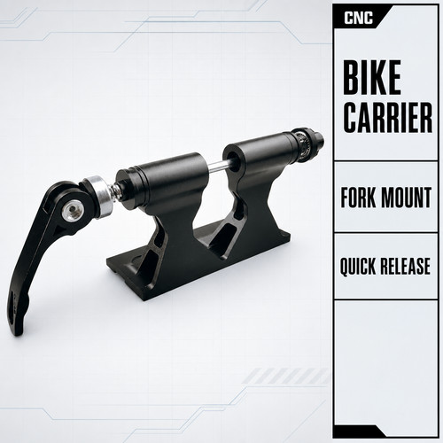 Cnc mtb bike carrier fork - cnc,