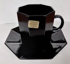 ARCOROC OCTIME Black Glass Cup