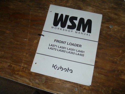 Kubota la272 la302 la352 - kubota,