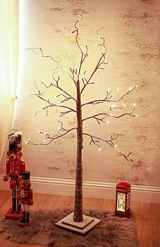 5ft light christmas twig - up,