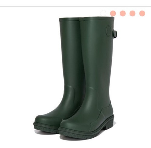 Fitflop wellington boots green - wellington,