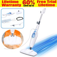 10 in 1 Electrical Hot Steam Mop Cleaner Handheld Upright Floor Carpet Steamer