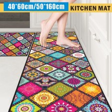 Non Slip Hall Runner Rug Long Hallway Runner Kitchen Carpet Door Mats Floor Mats