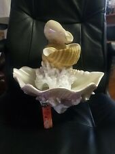 Vintage 70's Giant Clam Shell