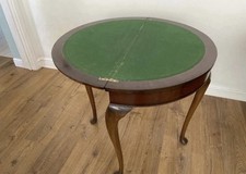 QUEEN ANNE REVIVAL WALNUT DEMI
