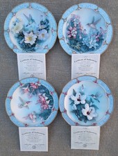 LENA LIU MORNING JEWELS - SELECTION OF LTD EDN SCULPTURAL 3D PLATES & COA'S.