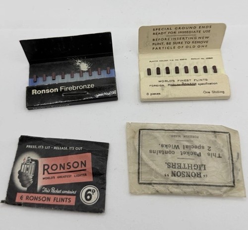 Vintage ronson flint - ronson, &