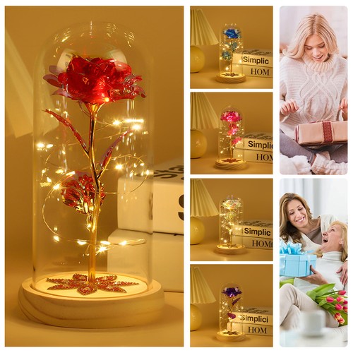 Galaxy eternal rose - glass, dome