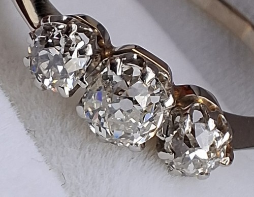18ct gold 55ct old cut - 0.55ct,