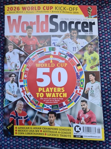 World soccer magazine june - soccer,