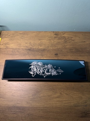Hand engraved floral - hand, dragon