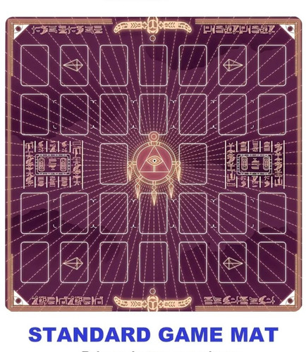Yugioh player playmat - playmat, purple