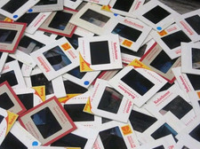 100 Vintage Photo Slides Kodak & Others 1950s-90s Amateur Film Old Pictures Lot