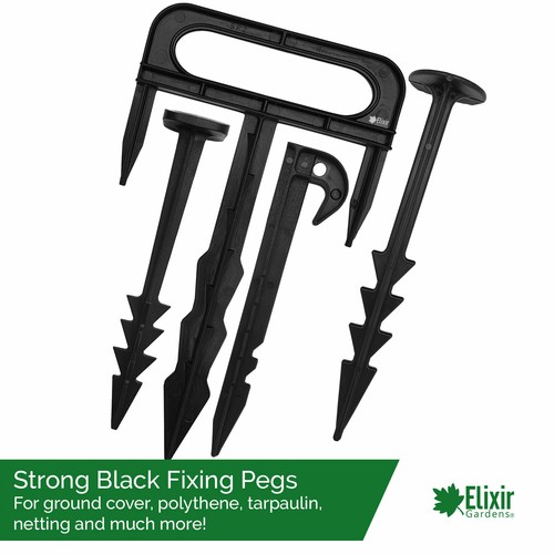 Ground weed control pegs - control,