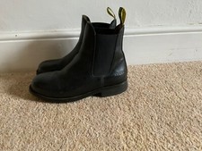 Tuffa Spartan Safety Jodhpur Boots Black Size 5 excellent used condition 