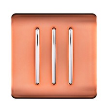 Light Switches 3 Gang 2 Way