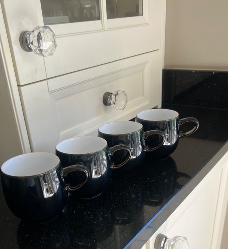 Denby pottery jet black - jet,
