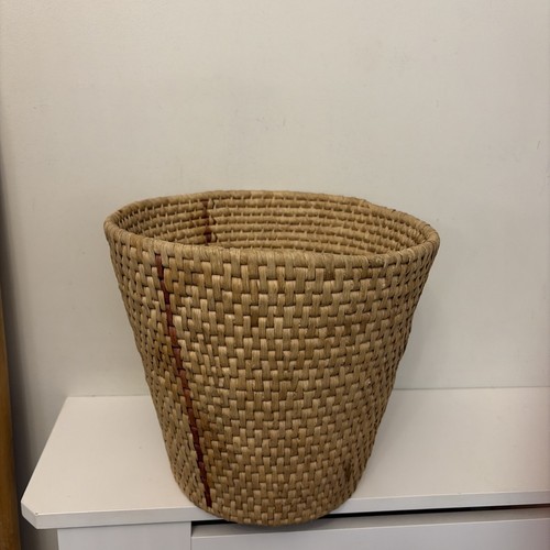 Wicker waste basket paper - wicker,
