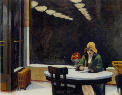 1927 edward hopper - hopper, automat