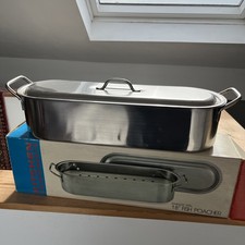 Vintage stainless steel fish