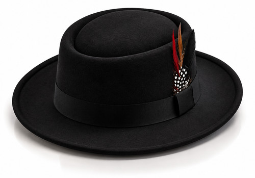 Fedora hat vintage felt - hat,