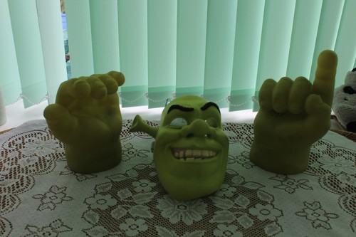 Pair shrek ogre green - ogre,