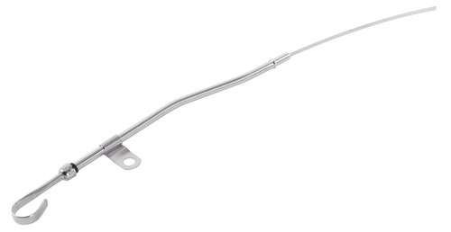 Chrome engine oil dipstick - chrome,