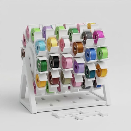 Rotating bobbin thread - rotating,