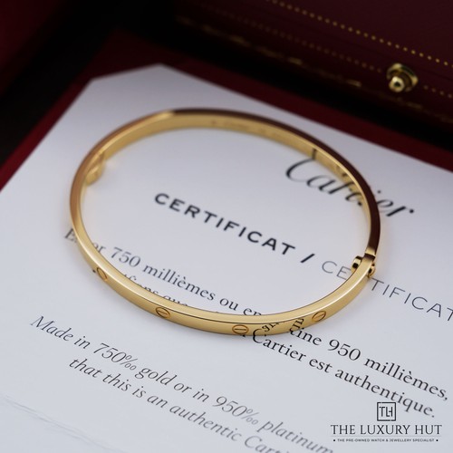 Cartier 18ct yellow gold love - 18ct,