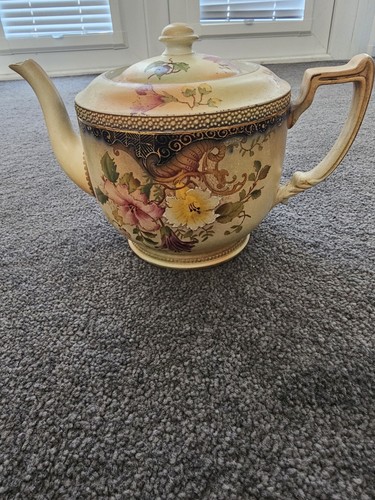 Carlton ware tea pot - pot, rare