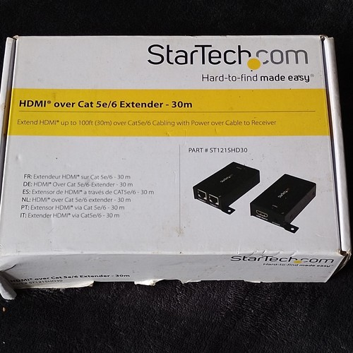 Startech com hdmi over cat5e - hdmi, cat5e/6