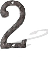 Cast Iron Metal House Numbers