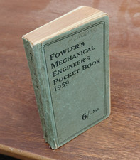 Fowlers Mechanical Engineer's