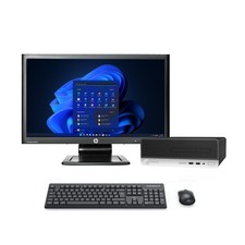 HP 400 G4 23" Monitor PC Setup - i5 7th Gen 16GB DDR4 RAM 512GB SSD - Win11 Pro