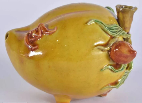 Chinese yellow glazed pottery - chinese,