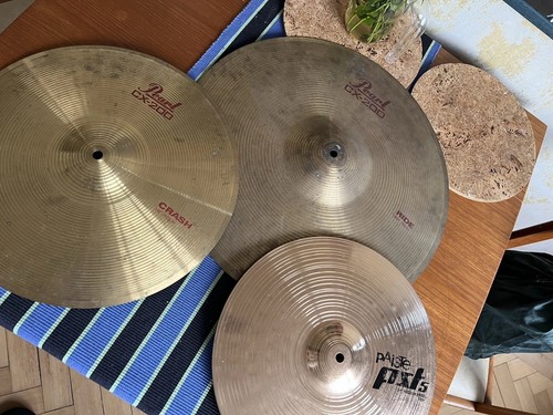 Paiste pearl crash high hats - pearl,