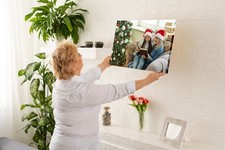 Personalised Framed Photo Canvas Print Custom Large Box Printing Ready to Hang