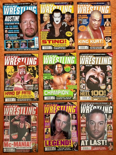 Total wrestling magazine - total,