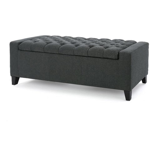 Benjara storage ottoman - benjara, bench-