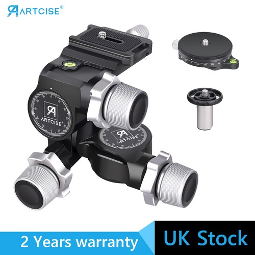 Way geared tripod head - 3,
