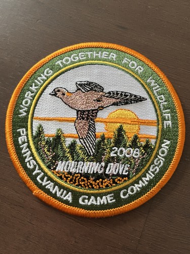 2009 mourning dove patch - dove,